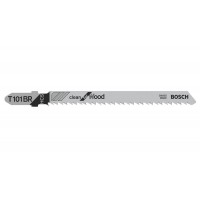 Лобзиковые пилки (3 шт) T 101 BR Clean for Wood, HCS Bosch 2608633779 