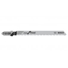 Лобзиковые пилки (3 шт) T 101 BR Clean for Wood, HCS Bosch 2608633779 