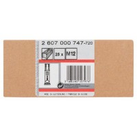 Дюбель по строительным материалам для GDB1600 (М12; 25 шт.) Bosch 2607000747 
