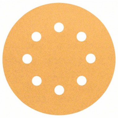 Набор шлифлистов (5 шт) C470 Best for Wood+Paint 8 отв. 115 мм K120 Bosch 2608605061 