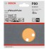 Круглая шлифбумага Bosch 2.608.605.069 (125 мм; К80; 5 шт; для дерева, металла)