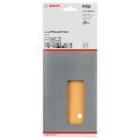 10 шлифлистов C470 Best for Wood+Paint 14 отв. 115x280 К80 Bosch 2608605241 