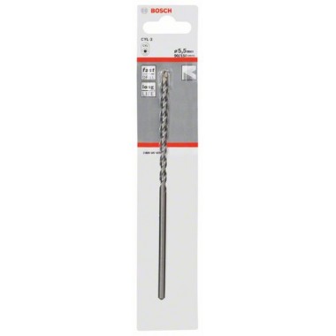 Сверло CYL-3 бетон 5,5x150мм SilverPerc Bosch 2608597678 