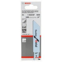 Сабельные пилки (2 шт.) S 522 AF Flexible for Metal Bosch 2608656267 