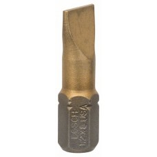 Биты (10 шт) Max Grip 25 мм S 1.2х8.0 Bosch 2607001496 