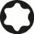 Биты (10 шт) Extra Hard 25 мм T15 Bosch 2607001608 