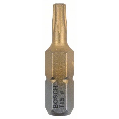 3 Биты Max Grip 25 мм T15 Bosch 2607001689 