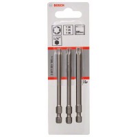 3 Биты Extra Hard 89 мм T20/25/30 Bosch 2607001760 