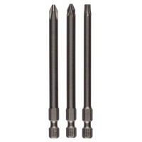 3 Биты Extra Hard 89 мм PH2/PZ2/T25 Bosch 2607001767 