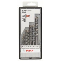 7 сверл SILVER PERCUSSION. ROBUST LINE Bosch 2607010545 