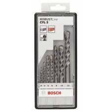7 сверл SILVER PERCUSSION. ROBUST LINE Bosch 2607010545 