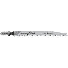 25 Лобзиковых пилок Т 308 В Extra-clean for Wood , HCS Bosch 2608663752 