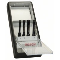 Набор Robust Line алмазные сверла 5/6/7/8 мм Bosch 2607019881 