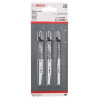 Набор лобзиковых пилок 3 шт Extra-clean for HardWood Bosch 2607010593 