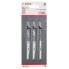 Набор лобзиковых пилок 3 шт Extra-clean for HardWood Bosch 2607010593 