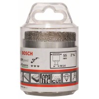 Алмазная коронка 55 мм DRY SPEED Bosch 2608587126 