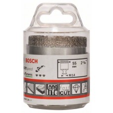 Алмазная коронка 55 мм DRY SPEED Bosch 2608587126 