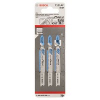 Лобзиковые пилки (3 шт) T 121 AF Speed for Metal, BIM Bosch 2608636698 