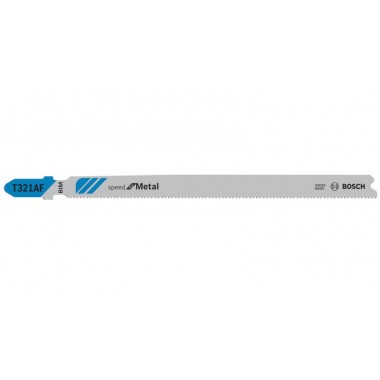 Лобзиковые пилки (3 шт) T 321 AF Speed for Metal, BIM Bosch 2608636704 