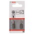 2 Биты Extra Hard 25 мм T15H (Security-Torx) Bosch 2608522010 