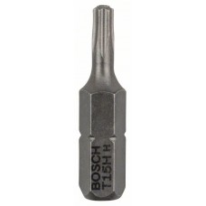 2 Биты Extra Hard 25 мм T15H (Security-Torx) Bosch 2608522010 