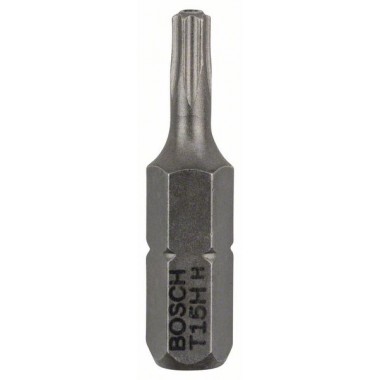 2 Биты Extra Hard 25 мм T15H (Security-Torx) Bosch 2608522010 