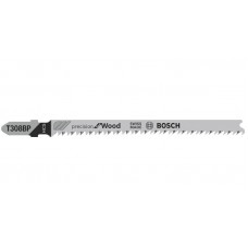 Лобзиковые пилки (3 шт) T 308 BP Precision for Wood, HCS Bosch 2608667399 