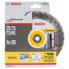 Алмазный диск Best for Universal 150-22,23 мм Bosch 2608603631 