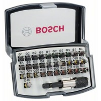Набор Бит Extra Hard с цветовой кодировкой 32 шт Bosch 2607017319 
