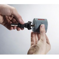 Адаптер POWER CHANGE + 2 переходника + центрирующее сверло Bosch 2608599010 