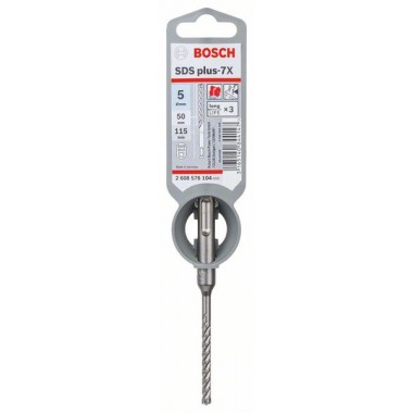 Бур SDS-plus-7X 5 x 50 x 115 мм Bosch 2608576104