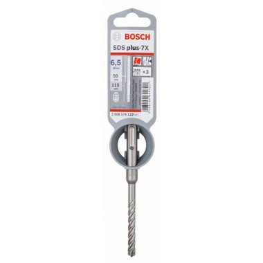 Бур SDS-plus-7X 6,5 x 50 x 115 мм Bosch 2608576122