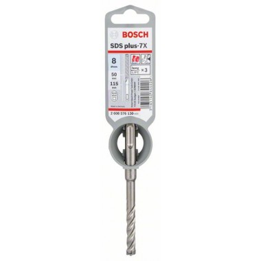 Бур SDS-plus-7X 8 x 50 x 115 мм Bosch 2608576130