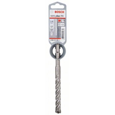 Бур SDS-plus-7X 14 x 100 x 165 мм Bosch 2608576158