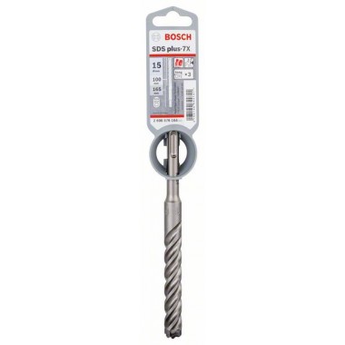 Бур SDS-plus-7X 15 x 100 x 165 мм Bosch 2608576164