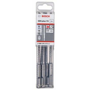 Бур SDS-plus-7X 5 x 100 x 165 мм Bosch 2608576173
