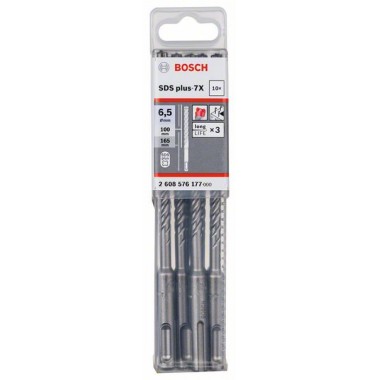Бур SDS-plus-7X 6,5 x 100 x 165 мм Bosch 2608576177