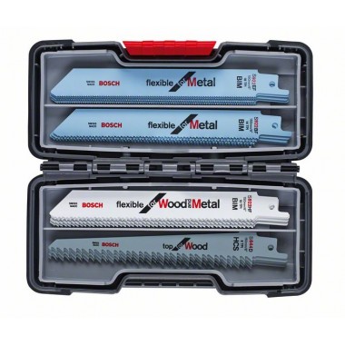 Набор сабельных пилок 20 шт. ToughBox (922 EF, 922 BF. 922 F, 644 D) Bosch 2607010902 