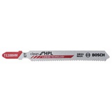 3 Лобзиковые пилки  T 128 BHM Clean for HighPressureLaminate, Carbide Bosch 2608667563 