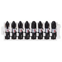 Кассета ударных бит Impact Control 25 мм PH1, PH2 (3шт), PH3, PZ2 (2шт), PZ3 Bosch 2608522323 