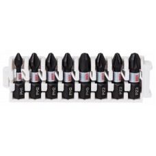 Кассета ударных бит Impact Control 25 мм PH1, PH2 (3шт), PH3, PZ2 (2шт), PZ3 Bosch 2608522323 