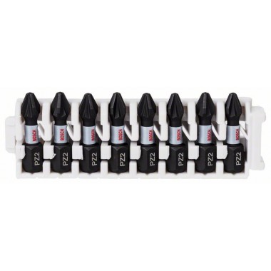 Кассета ударных бит Impact Control 25 мм PZ2 8 шт Bosch 2608522325 