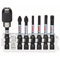 Кассета ударных бит Impact Control 50 мм PH2, PZ2, T15, T20, T25, T30 + держатель QuickRelease Bosch 2608522327 
