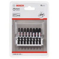 Кассета ударных бит Impact Control 50 мм T15, T20 (2шт), T25 (2шт), T30 (2шт), T40 Bosch 2608522329 