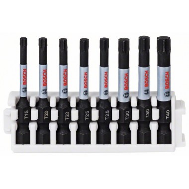 Кассета ударных бит Impact Control 50 мм T15, T20 (2шт), T25 (2шт), T30 (2шт), T40 Bosch 2608522329 