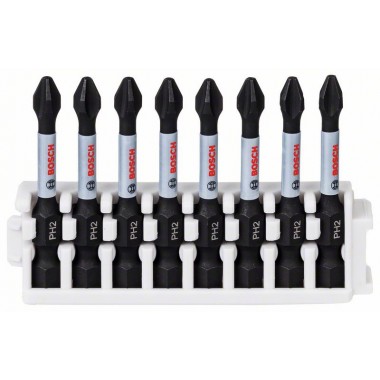 Кассета ударных бит Impact Control 50 мм PH2 8 шт Bosch 2608522330 