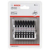 Кассета двусторонних ударных бит Impact Control 65 мм PH2/PH2 8 шт Bosch 2608522337 