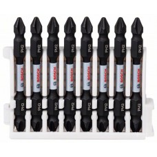 Кассета двусторонних ударных бит Impact Control 65 мм PH2/PH2 8 шт Bosch 2608522337 