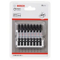 Кассета двусторонних ударных бит Impact Control 65 мм T30/T30 8 шт Bosch 2608522341 