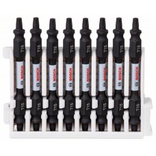 Кассета двусторонних ударных бит Impact Control 65 мм T15/T15 8 шт Bosch 2608522342 
